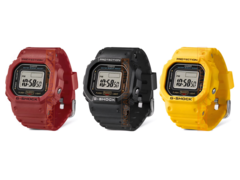 Слева направо (на фото), Casio DWN-5600-4, DWN-5600-1 и DWN-5600-9. (Источник изображения: @morgan_gshock на Instagram)