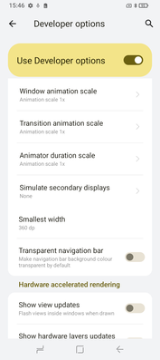 Параметр smallest width выставлен на 360 пикселей.