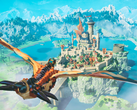 Официальная иллюстрация к игре Monster Hunter Stories 3: Twisted Reflection.