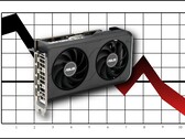 Помимо материнских плат, Asus, по сообщениям, также испытывает сокращение поставок графических процессоров (Asus RTX 5050 на фото).