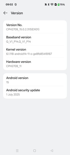 Программное обеспечение OnePlus Nord 5