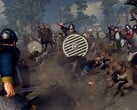 Изображение, на котором изображены две армии в игре «A Total War Saga: Thrones of Britannia», в настоящее время доступной для покупки в Steam.