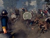 Изображение, на котором изображены две армии в игре «A Total War Saga: Thrones of Britannia», в настоящее время доступной для покупки в Steam.