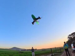 Изображение полета Peregreen 3 (Источник изображения: Майк Белл; скриншот обрезан)