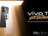 Vivo T5 4G доступен в золотистом и черном цветовых вариантах 