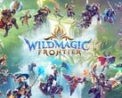 Ключевая иллюстрация к игре «Wildmagic Frontier».