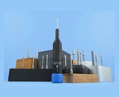 В новый набор входит рукоятка Swivel Grip Cap без храпового механизма и 16 битов с удлинённым стержнем.