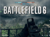 Открытое бета-тестирование Battlefield 6 началось 7 августа (для игроков раннего доступа). На картинке - текст/логотип Battlefield 6, наложенный на игровой скриншот. (Источник изображения: Battlefield/Notebookcheck - Отредактировано)