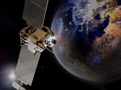 Иллюстрация художника, изображающая космический зонд, вращающийся вокруг Земли. (Источник изображения: PIRO4D - Pixabay)