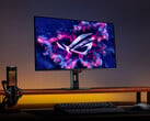 ROG Strix OLED XG27ACDMS имеет плоскую отделку, как и многие другие игровые OLED-мониторы Asus последнего времени. (Источник изображения: Asus)