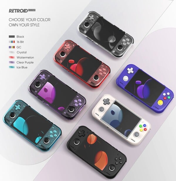 Цветовая гамма Retroid Pocket Nova заимствована из других карманных консолей серии Retroid.