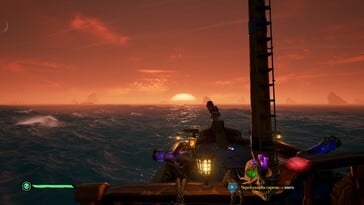 На изображении: скриншот игрового процесса из игры «Sea of Thieves: 2026 Edition».