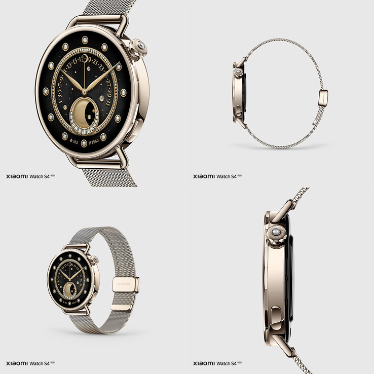 Часы Xiaomi Watch S4 Quicksand Gold (Источник изображения: Xiaomi)