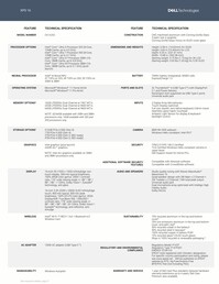 Dell XPS 16: Технические характеристики