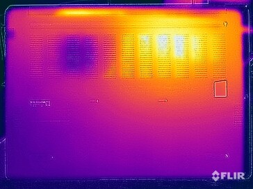 Испытание на прочность при воздействии поверхностных температур (нижняя сторона)
