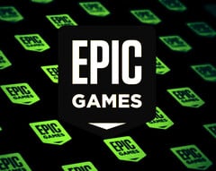 Ранее Epic Games раздавала Dark и Darker бесплатно в декабре 2024 года. Изображение - Логотип Epic Games Store, наложенный на стилизованный фон с другими логотипами. (Источник изображения: Epic Games Store)