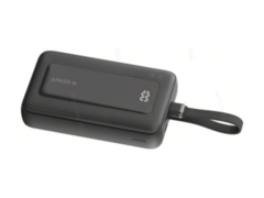 Anker Zolo Power Bank (10K, 30 Вт, встроенный кабель USB-C) появился в США. (Источник изображения: Anker)