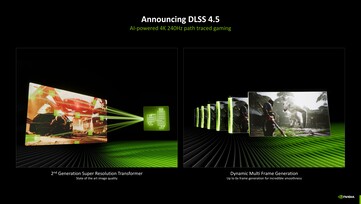 Nvidia DLSS 4.5 с моделью трансформера второго поколения. (Источник изображения: Nvidia)
