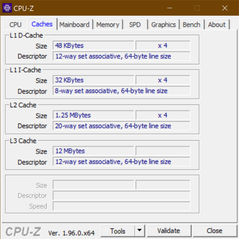 CPU-Z Caches