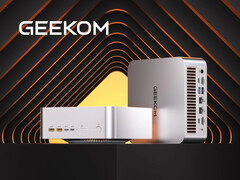 Geekom A9 Mega содержит небольшой сканер отпечатков пальцев, встроенный в кнопку питания. (Источник изображения: Geekom)
