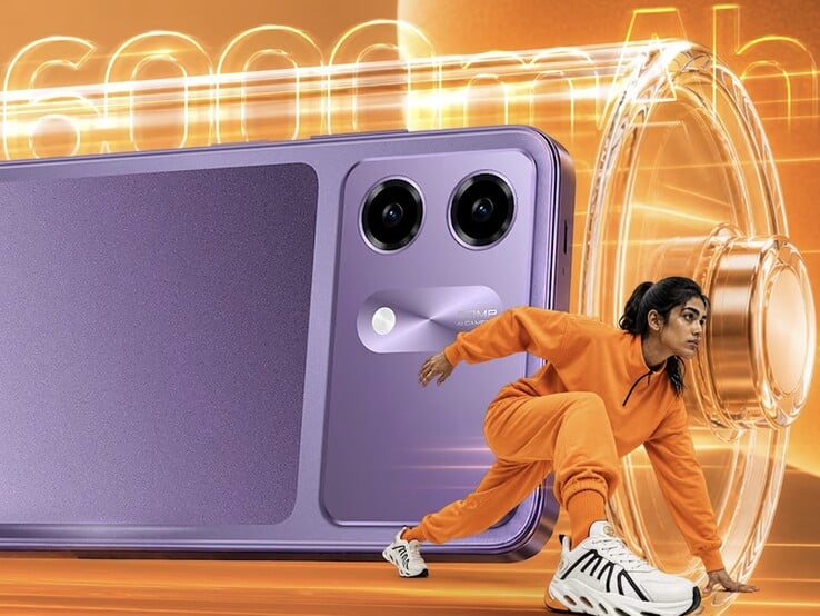 HMD Vibe 2 5G может похвастаться батареей емкостью 6 000 мАч