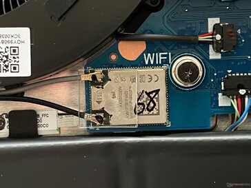 Адаптер Wi-Fi распаян на плате