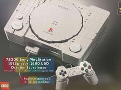 В комплект набора Lego PlayStation войдёт контроллер.