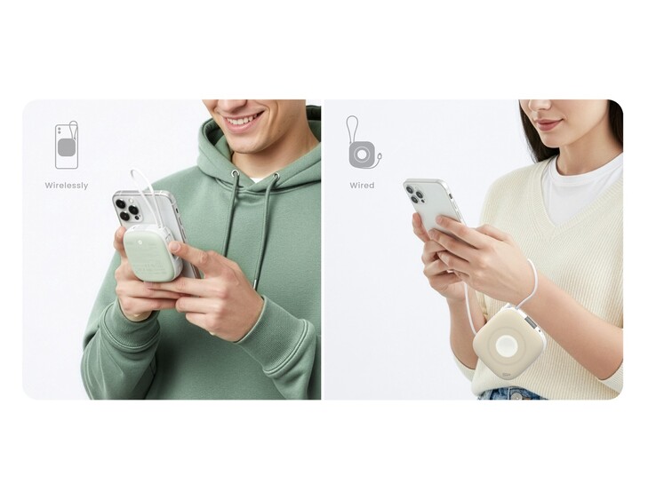 Банк питания Silicon Power MP10 поддерживает проводную и беспроводную зарядку. (Источник изображения: Silicon Power)