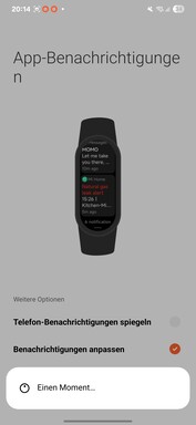 Настройка Xiaomi Smart Band 10