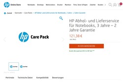 HP Care Pack - покупаем допгарантию у производителя
