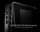NUC 15 Performance напоминает уменьшенную копию ROG NUC (2025). (Источник изображения: Asus)