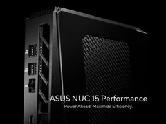 NUC 15 Performance напоминает уменьшенную копию ROG NUC (2025). (Источник изображения: Asus)