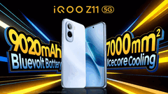 IQoo Z11 оснащен массивным аккумулятором емкостью 9 020 мАч 