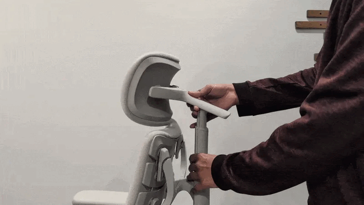 Регулировка поддержки шеи.