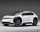 Toyota's bZ4X получит обновленную батарею между 2026 и 2027 годами. (Источник изображения: Toyota)