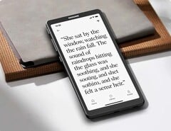 Dasung Link 2 отображает экран смартфона на 6,7-дюймовой панели E-Ink.