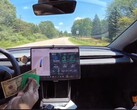 Tesla FSD 13 теперь может самостоятельно выезжать из кабины платного проезда после оплаты (Источник изображения: Dirty Tesla/X)