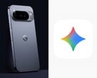 Телефон Google Pixel с тройными камерами (слева) рядом с красочным логотипом Gemini AI (справа). (Источник изображения: неофициальные иллюстрации)