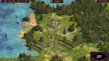 На картинке: Скриншот игрового процесса из игры Age of Empires: Definitive Edition.