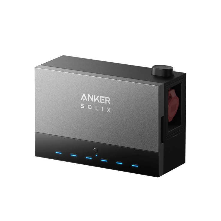 Док-станция Anker Solix Power Dock. (Источник изображения: Anker)