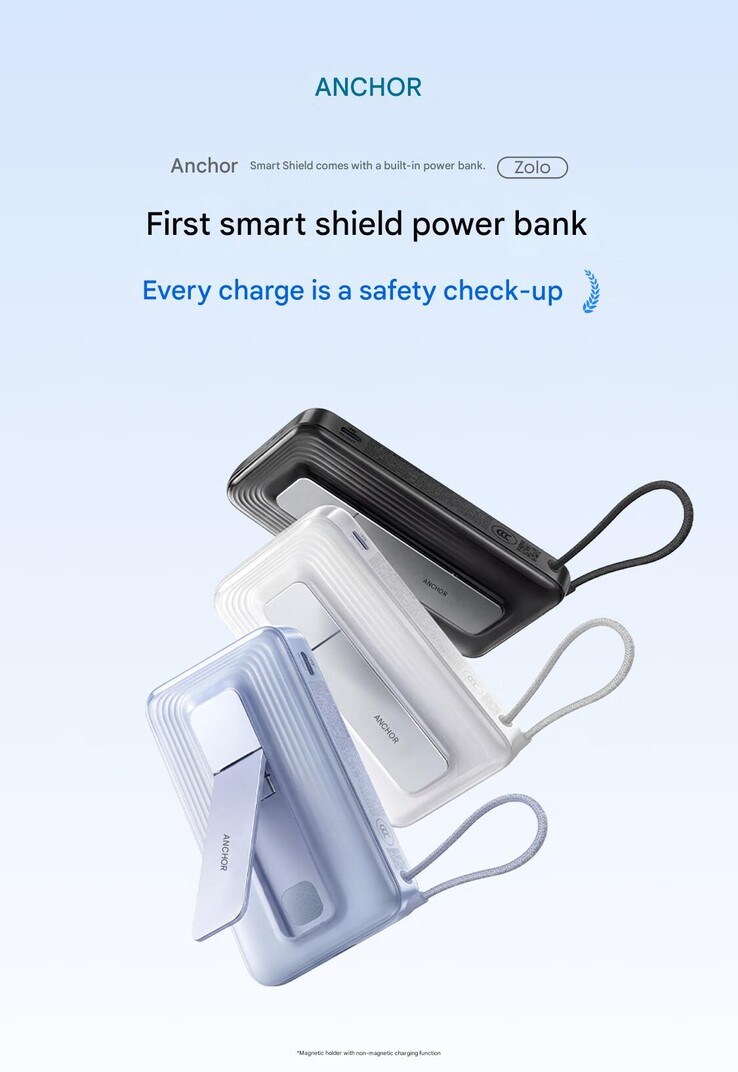 Anker Zolo Smart Shield Built-in Cable Power Bank