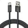 Кабель Anker Zolo USB-A to USB-C Cable (1 м/1,8 м, оплетка). (Источник изображения: Anker)