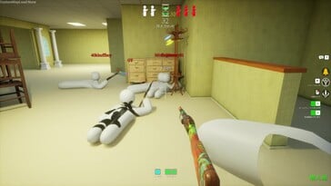 На снимке: скриншот игрового процесса из игры «Meccha Chameleon».