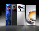 Nubia Z80 Ultra в нескольких цветах для глобального запуска. (Источник изображения: Nubia)