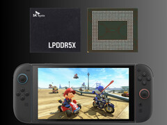 Модули памяти, изображенные над Nintendo Switch 2 (Источник изображения: Nintendo of America, SK Hynix)