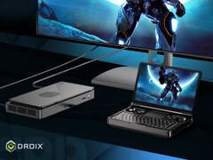 GPD Win Mini 2025 выпускается в черном и белом вариантах. (Источник изображения: GPD & Droix)