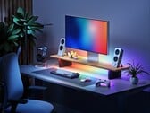 Подставка для монитора Nanoleaf Smart LED оснащена двухрежимной RGB-подсветкой. 