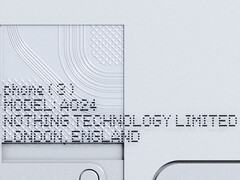 Nothing уже сообщила, что номер модели Phone (3) - &#039;A024&#039;. (Источник изображения: Nothing)