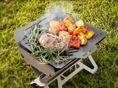 GrilTi стремится упростить приготовление блюд на гриле в кемпинге.
