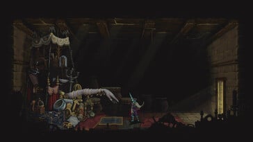 Изображение, на котором изображен NPC в игре «Blasphemous 2».